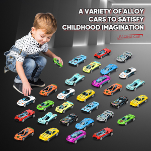 Hot Bán Mini Hợp Kim Xe 30Pcs Cho Trẻ Em 1/64 Nhỏ Xe Chết Đúc Kéo Trở Lại Xe Ô Tô Đồ Chơi Set Với Hộp Lưu Trữ Cậu Bé Đồ Chơi - Product Image 3