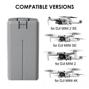 Batería de Vuelo Inteligente para Drones <span class=keywords><strong>DJI</strong></span> <span class=keywords><strong>Mini</strong></span> 2 Series, 2400mAh 7.7V, Baterías de Repuesto para <span class=keywords><strong>MINI</strong></span> 4K / SE / <span class=keywords><strong>2SE</strong></span> Lipo 2S - Product Image 3