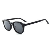 Lunettes de soleil vintage Tortoise Designer, marques célèbres, forme ronde, acétate, femmes, UV400, polarisées, rétro, classiques