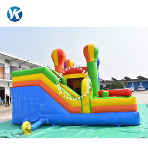 Château gonflable à thème ballon Yingkun, lit de saut intérieur pour enfants, toboggan gonflable, lit de saut, garantie 3 ans - Product Image 4