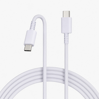 Câble USB-C nickelé 1,8 m à charge rapide 3A pour iPhone 17 Pro et tablette – Câble de données C2C pour le marché de gros