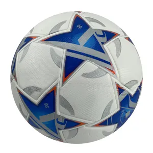 Vendita calda di dimensioni 5 pallone da calcio Logo personalizzato di alta qualità professione calcio di moda Design all'ingrosso per le squadre di calcio