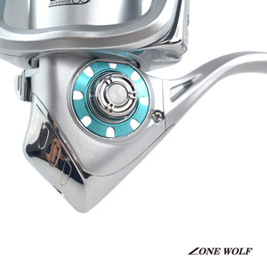 Carrete de Pesca Giratorio Ryobi Lone Wolf 2500 3500 5500, Cuerpo de Metal, Pesca en Mar y Roca, Lanzamiento a Larga Distancia - Product Image 3