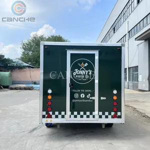 Carrito de Comida Rápida Popular en Australia para Pizza, Tacos, Chocolate, Dulces y Postres, Camión de Comida Móvil en Venta - Product Image 2