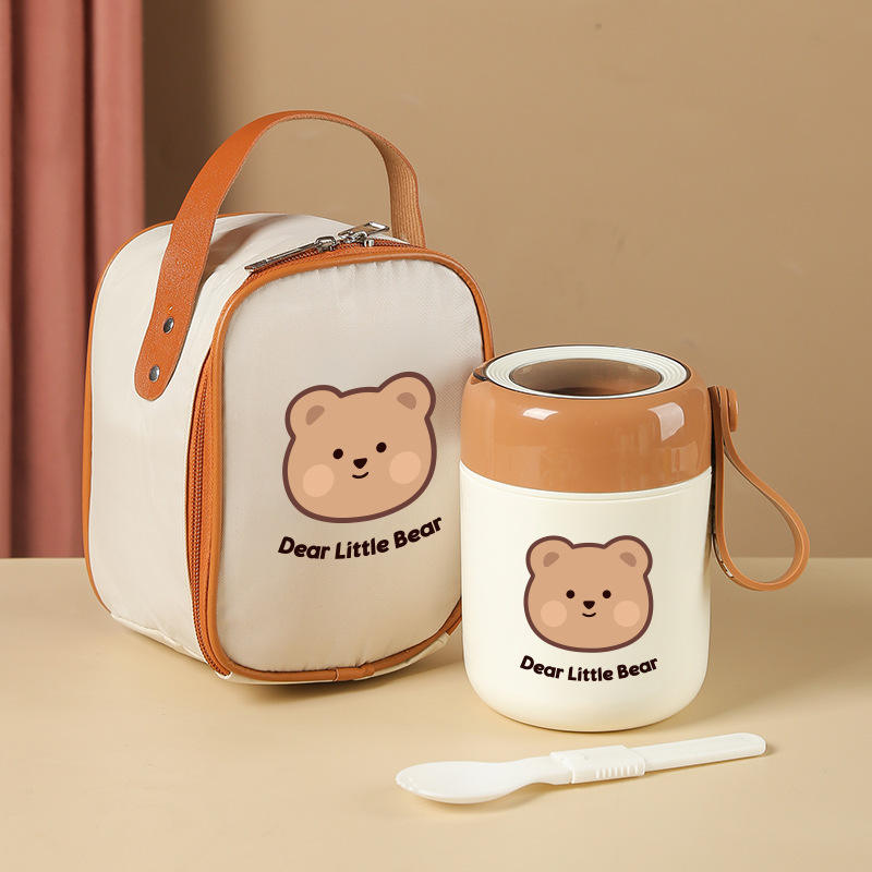 Sac isolant autocollant ours brun [isolation en mousse]