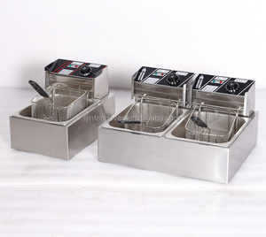 Friteuse commerciale électrique, bande d'huile frite, friteuse mécanique, poêle à friture, bande d'huile frite, machine à friture, équipement de collation - Product Image 1