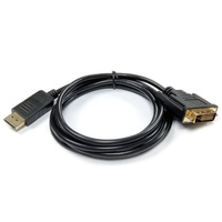 Cable DisplayPort a HDTV DVI VGA de 1.8 m, 3 Tipos Opcionales, DP a HDTV 4K 1080P, Adaptador Convertidor de Monitor DVI VGA para PC y Portátil