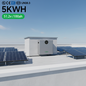6000+ Cycles Deep Cycle 5KWh LiFePO4 Power Wall Battery 51.2V Solar <b>Energy</b> <b>Storage</b> <b>System</b> for Residential House - Product Image 1