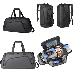 <span class=keywords><strong>Sac</strong></span> de voyage de grande capacité, nouveau style, séparation sec/humide, compartiment à chaussures, pour voyages d'affaires, fitness et voyages - Product Image 1