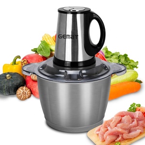 Picadora de carne pequeña eléctrica multifunción, picadora de carne de acero inoxidable, procesador de carne, picadora de alimentos, picadora eléctrica - Product Image 2