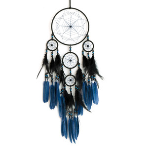 Piuma bohémien acchiappasogni <span class=keywords><strong>arte</strong></span> della parete appeso per la decorazione della stanza di casa - Product Image 1