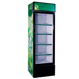 Réfrigérateur <span class=keywords><strong>vitrine</strong></span> pour boissons Snowsea LC-300W <span class=keywords><strong>à</strong></span> porte simple, fabrication industrielle - Product Image 2