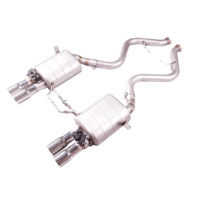 Silencieux d'échappement GFC Axleback pour BMW M3 M4 E90 E92 E93 3.0L 4.0L, système d'échappement à soupape électrique pour voiture, fabriqué en tuyau SUS304