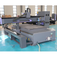 1325 3d cnc routeur machine de gravure sur bois/cnc fraiseuse/cnc machine bois 4 axes roter cnc avec dispositif rotatif