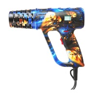 Outils de réparation en gros d'usine Pistolet à air chaud Machine de chauffage Contrôle de température de haute qualité avec pistolet à chaleur à affichage numérique LCD