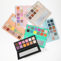 Ochan-palette d'ombres à paupières en carton hautement pigmenté, Palette d'ombres à paupières de maquillage, vente en gros