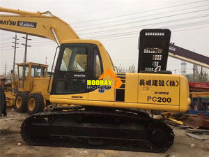 Excavadora usada tamaño mediano éxito de ventas Komatsu 200 PC200 maquinaria de excavación de segunda mano de China - Product Image 5