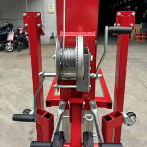 नए मैनुअल हैंड क्रैंक्ड एल्यूमीनियम मिश्र धातु लिफ्ट पोर्टेबल लिफ्ट पोर्टेबल लिफ्ट प्लेटफॉर्म एडजस्टेबल ऊंचाई 3.5 मीटर 5 मीटर 6.5 मीटर मीटर - Product Image 6