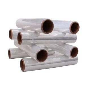 Hand Use Transparent 23 MIC 500MM Soft Moisture Proof LLDPE Stretch Film Manual <b>Pallet</b> <b>Wrap</b> Factory Price - Product Image 1