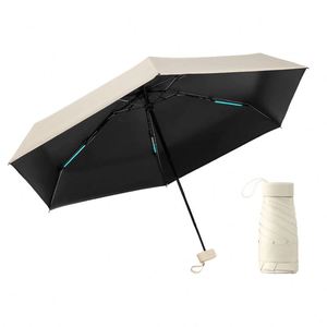 Parapluie transparent arc-en-ciel de poche, parapluies personnalisés pour la pluie - Product Image 2