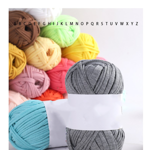 Ligne de tissu Charmkey fait à la main bricolage Line100 % polyester fil fantaisie teint multicolore pour Crochet - Product Image 3