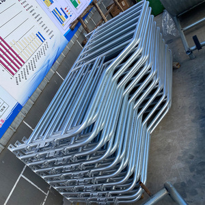 Mới nhúng nóng mạ kẽm lợn nhà ở hệ thống Tritan trough cắn bằng chứng chống nghiền lợn nái bút <span class=keywords><strong>farrowing</strong></span> chuẩn bị nhóm Nhà ở cho - Product Image 3