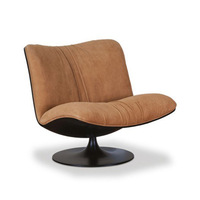 Chaise de loisir rembourrée de luxe italienne design bec de canard minimaliste moderne et décontractée tissu durable maison chambre salon