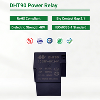 Relais de puissance DHT90-1BSTF-DC24V T90 SLA JQX-15F CQC TUV RoHs 30A PCB pour appareils électroménagers, système d'alimentation intelligent pour la maison, système photovoltaïque