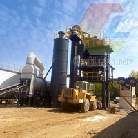 Centrale mobile d'asphaltpolymérisation intermittente à faible coût de production et faible investissement
