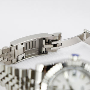 Nuevo reloj mecánico automático para hombre de acero inoxidable 316L con cristal de zafiro y parte trasera transparente, en oferta. - Product Image 4