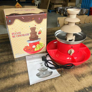 Fontaine à chocolat à trois niveaux, machine à fonte automatique, plateau en cascade, machine à <span class=keywords><strong>fondue</strong></span>, <span class=keywords><strong>tour</strong></span> de pulvérisation de cuisson, grue - Product Image 1