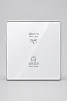 Panneau de commande mural RCU pour chambre d'hôtel intelligente OCY, contrôle de l'éclairage, des rideaux, de la température, WiFi, RS485, solution d'automatisation hôtelière