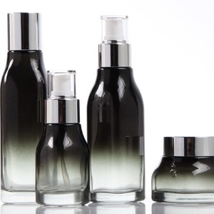 Envases de Vidrio para Cosméticos de 120 ml, Rectangulares, con Pulverizador, Tapa de Rosca, para Crema - Product Image 5