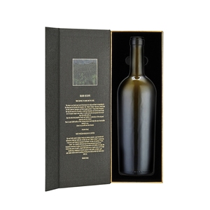 Caja de papel magnética para whisky de cartón con logotipo personalizado de lujo, caja de embalaje Rectangular para vino y <span class=keywords><strong>Ginebra</strong></span> - Product Image 4