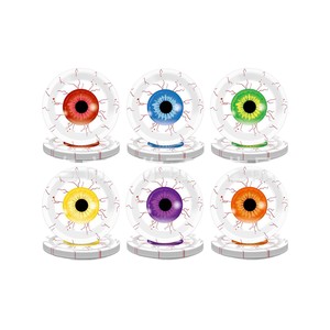 Halloween Themed <b>Disposable</b> Paper <b>Plates</b> Round Scary Eyeball Design Party Supplies Dinner Dessert <b>Plates</b> - Product Image 5