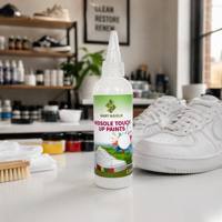 Kit de Restauration Rapide pour Semelles de Baskets Blanches : Peinture de Retouche Précise pour Semelles Intérieures, Dissolvant de Jaunissement, Imperméabilisant et Séchage Rapide