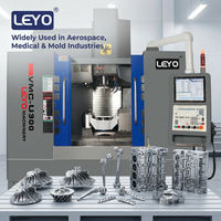 Centro de Mecanizado Vertical CNC de 5 Ejes Leyo U300, Fresadora CNC de Alta Resistencia BT40, Estilo Fanuc Robodrill