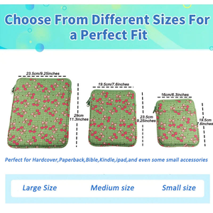 Nouvelle Collection 2026 : Housse de Protection Écologique en Néoprène Imperméable pour Livres et Ordinateurs Portables – <span class=keywords><strong>3</strong></span> Tailles Disponibles, <span class=keywords><strong>Pochette</strong></span> Durable avec Fermeture Éclair pour Kindle - Product Image 5