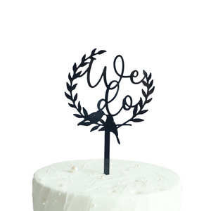 ท็อปเปอร์เค้กอะคริลิค รูปน้ำผึ้งและความหวาน สำหรับตกแต่งเค้กงานแต่งงาน งานหมั้น และขอแต่งงาน - Product Image 4