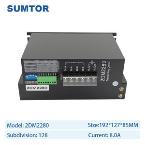 محرك خطوي ثنائي المرحلة NEMA 43 طراز 2DM2260/2DM2280، محرك خطوي 220 فولت تيار متردد من SUMTOR - Product Image 4