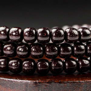 Bodhi Seed <b>Bracelet</b> 108 Beads Natural Stone Hand Polished Religious Ceremony Unisex Jewelry - Product Image 2