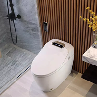 Céramique automatique sanitaire toilette sans eau électronique intelligente Closestool veilleuse toilette intelligente WC cuvette de toilette