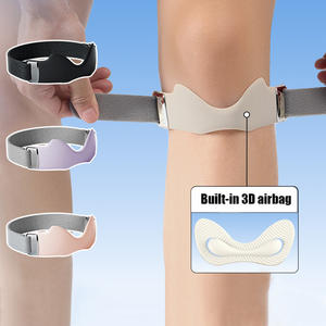 Al por mayor: Cinturón elástico para rótula, correas de rodilla, almohadilla deportiva engrosada, soporte cómodo y transpirable para correr - Product Image 3