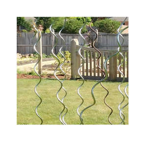 <span class=keywords><strong>Prix</strong></span> d'usine – Nouvelle structure <span class=keywords><strong>de</strong></span> treillis spirale moderne argentée résistante à la corrosion pour <span class=keywords><strong>tomates</strong></span> et plantes grimpantes, idéale pour le jardinage biologique - Product Image 1