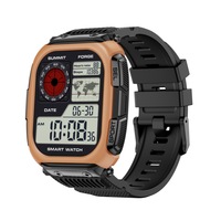 Montre connectée de sport et de fitness avec GPS, retour d'itinéraire, étanche 5ATM, moniteur de fréquence cardiaque pour la course à pied, le cyclisme et l'entraînement
