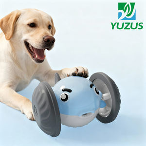 Giocattolo Intelligente per Gatti a Forma di Balena, Palla Illuminata con Movimento Casuale, Gioco di Addestramento per Gatti da Interno e Cani di Piccola Taglia - Product Image 1