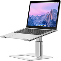 Support ergonomique pour ordinateur portable en aluminium, très vendu, hauteur et angle réglables, pour MacBook 17 pouces