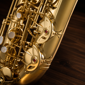 <span class=keywords><strong>Saxophone</strong></span> Baryton Artisanal Économique de Haute Qualité avec Finition en Laiton Laqué Or, Instrument à Vent en Vente Directe d'Usine - Product Image 3