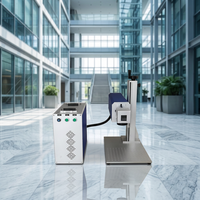 Nouvelle machine de marquage laser à fibre 20W 30W 50W à prix d'usine pour tuyaux PE, compatible DXF/PLT/BMP/AI/DWG, refroidie par eau, CNC Galvo, usage domestique