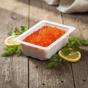 XIAMEN EAST OCEAN Foods CO. LTD. Salmón Rojo Congelado, Paquete de 3, Caviar de Salmón, Juego de Conservas <span class=keywords><strong>Zulay</strong></span> Roestvrij, Caja de 8, 1 Kg - Product Image 2
